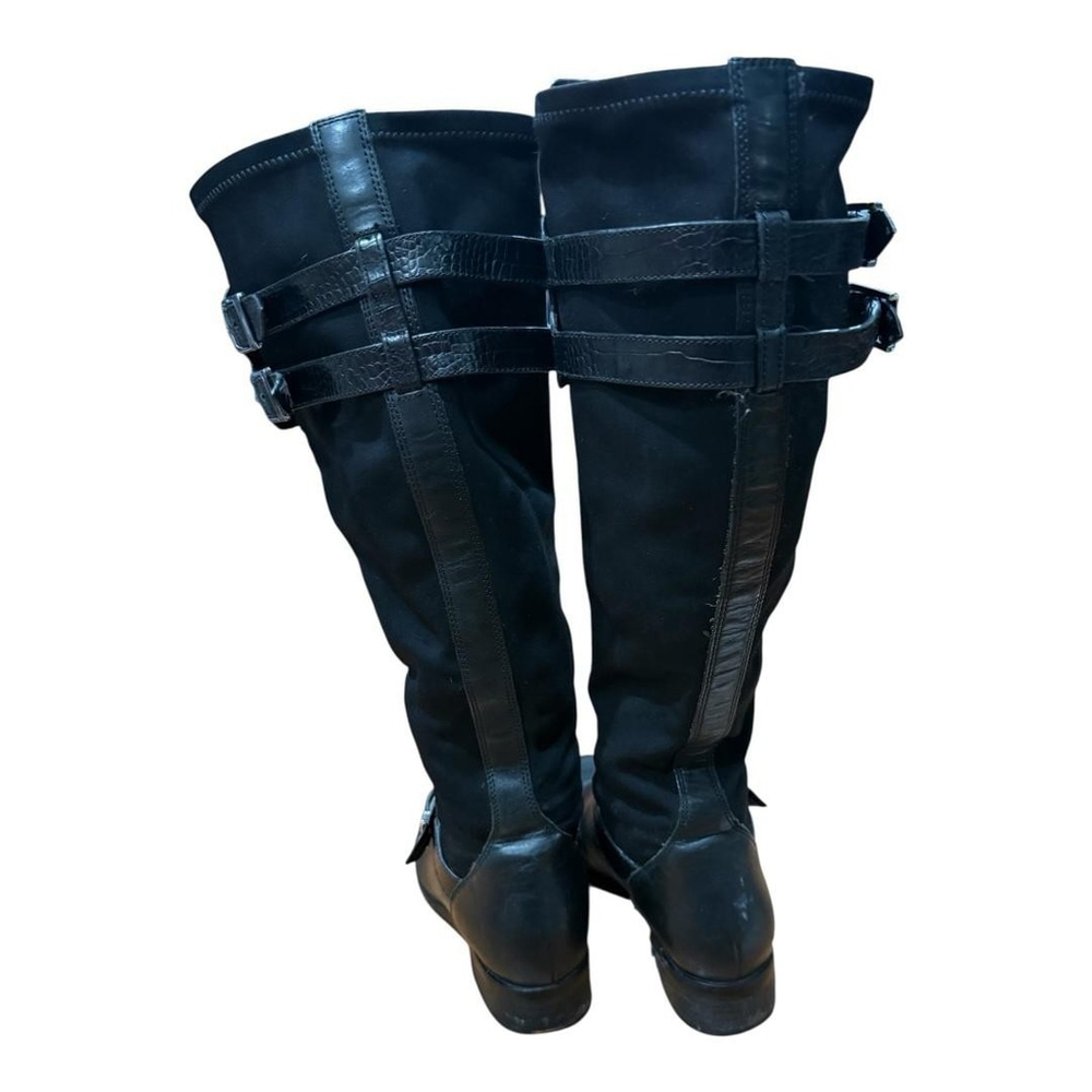 Cole Haan Boots Womens Size 7 B Black Knee High Riding Boots D38289 - Picture 5 of 10